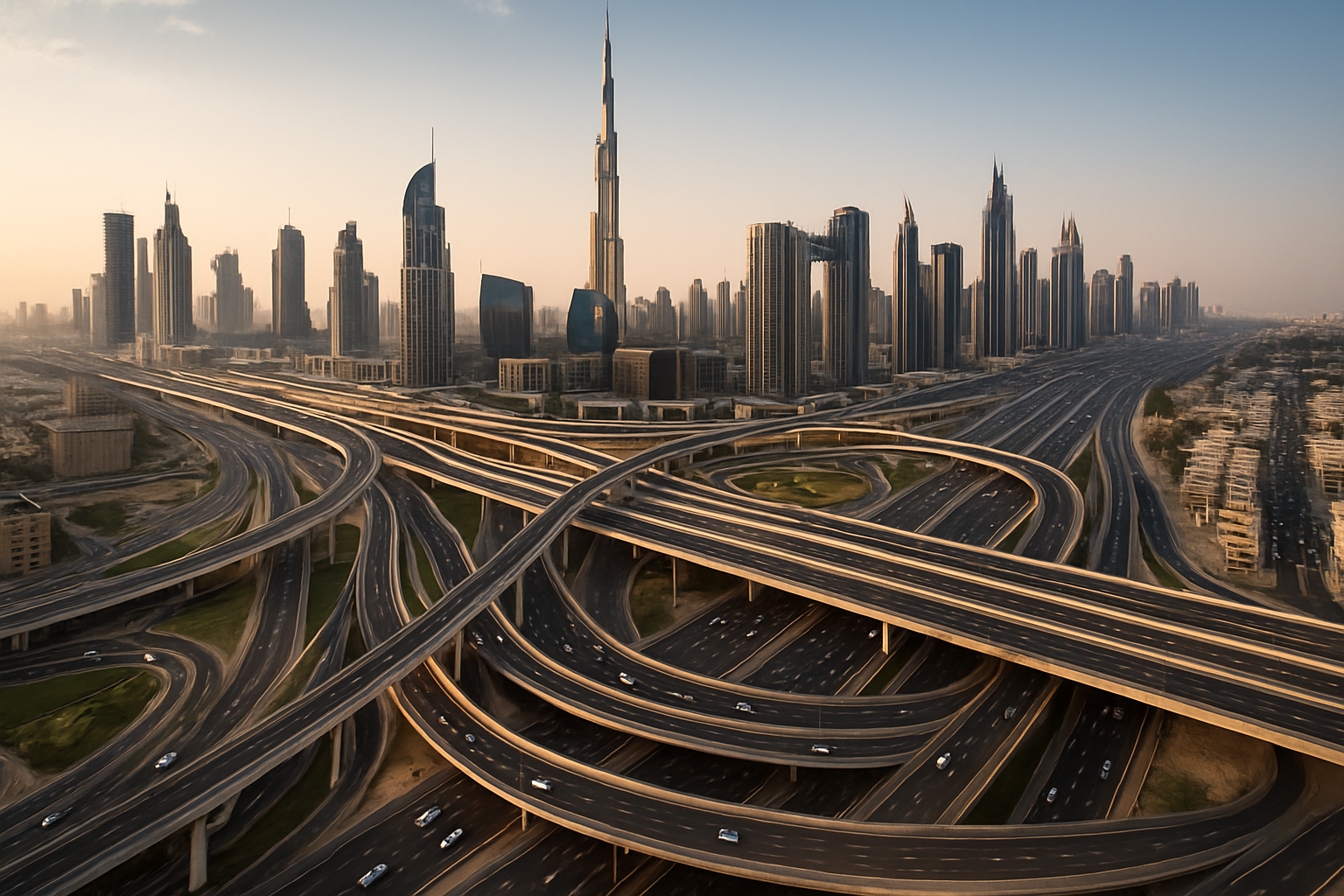 Overview of Dubai’s modern highway infrastructure